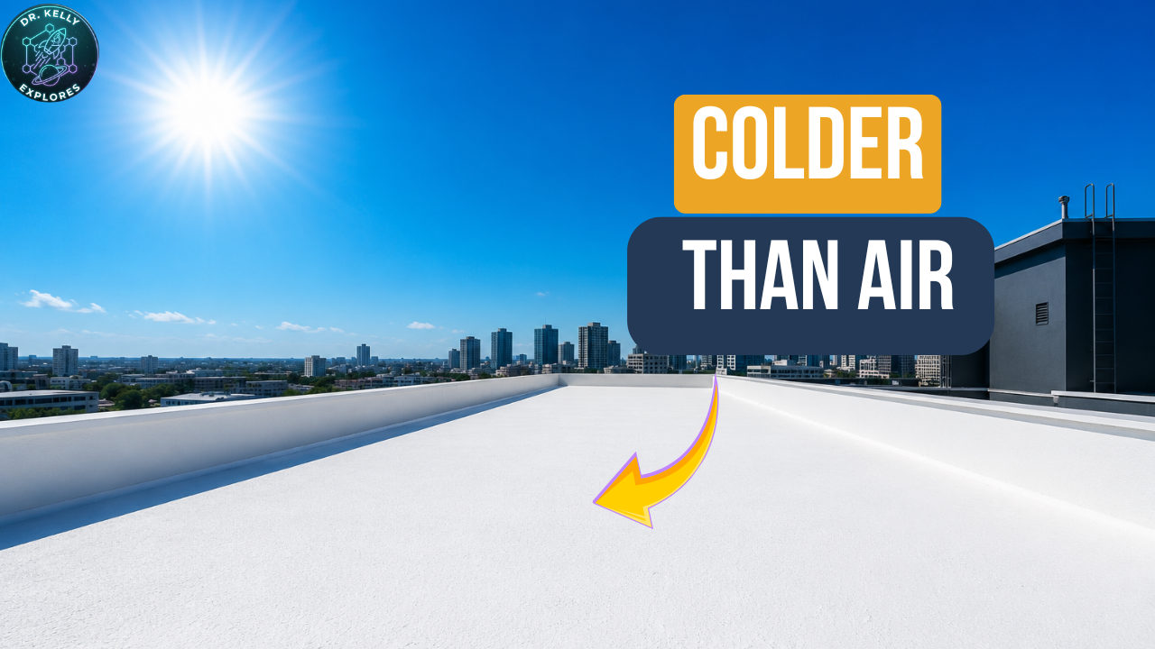 The Paint That Cools Itself in Direct Sunlight